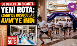 İzmir’de sıcaklar koşu rotasını değiştirdi: AVM koridorları parkura dönüştü