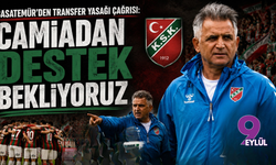 Basatemür’den transfer yasağı çağrısı: "Camiadan destek bekliyoruz"