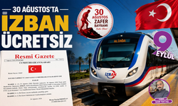30 Ağustos’ta İZBAN ücretsiz olacak