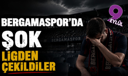 Bergamaspor'da şok; Ligden çekildiler