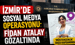 İzmir’de sosyal medya operasyonu: Fidan Atalay gözaltında