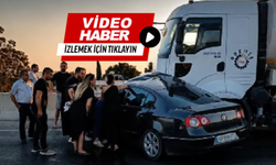 İzmir'de feci kaza: 1 ölü, 1 yaralı