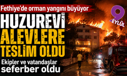 Fethiye’de orman yangını: Huzurevi tahliye edildi