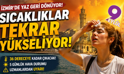 İzmir’de serin günler bitiyor mu? Sıcaklık yeniden yükseliyor