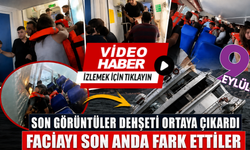 Batan geminin son anları ortaya çıktı