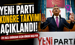 YENİ Parti kongre takvimi açıklandı