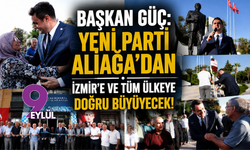 Başkan Güç: "YENİ Parti Aliağa’dan İzmir’e ve tüm ülkeye doğru büyüyecek"