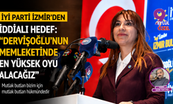 İYİ Parti İzmir’de iddialı hedef: “Dervişoğlu’nun memleketinde en yüksek oyu alacağız”