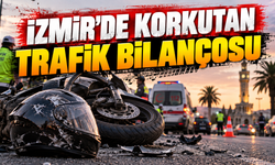 İzmir'de korkutan trafik bilançosu: Kazaların %55'i motosiklet!