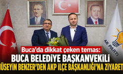 Buca’da dikkat çeken temas: Hüseyin Benzer’den AKP İlçe Başkanlığı’na ziyaret!