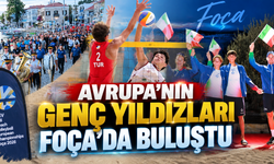 Avrupa’nın genç yıldızları Foça’da buluştu