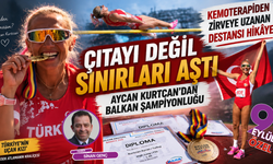 “Uçan Kız” yine tarih yazdı: Aycan Kurtcan balkanların zirvesinde