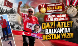 Gazi atletin madalyaları Gaziler Günü armağanı oldu: İzmirli Abdullah Ünay Balkan’da tarih yazdı