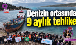 Denizin ortasında 9 aylık tehlike