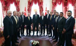 Cumhurbaşkanı Erdoğan, kulüp başkanlarını kabul etti