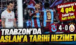 Trabzonspor’dan tarihi derbi zaferi: Galatasaray’a 4 gol, Salah’tan hat-trick