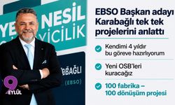 EBSO Başkan adayı Karabağlı tek tek projelerini anlattı