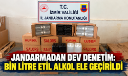 Bin litreyi aşkın etil alkol ele geçirildi