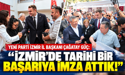 YENİ Parti İzmir İl Başkanı Çağatay Güç: "İzmir'de tarihi bir başarıya imza attık!"