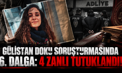 Gülistan Doku soruşturmasında 6. dalga: 4 zanlı daha tutuklandı!