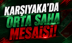 Karşıyaka’da orta saha mesaisi