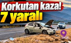 Aydın'da korkutan kaza! 7 yaralı