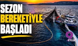 Egeli balıkçılar yeni sezona hamsi bereketiyle başladı: İlk gecede ağlar doldu