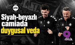 Siyah-beyazlı camiada duygusal veda