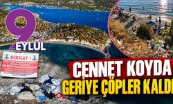 Cennet koyda geriye çöpler kaldı!