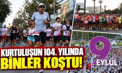 Kurtuluşun 104. yılında binler koştu!