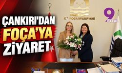 Çankırı'dan Foça'ya ziyaret