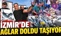 İzmir'de ağlar doldu taşıyor: Ege ve Karadeniz bereketiyle balık tezgahları şenlendi