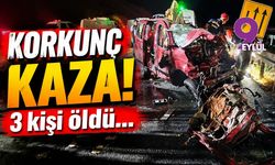 Aydın'da korkunç kaza! 3 kişi öldü...