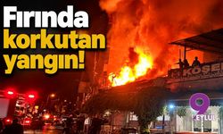 Ödemiş'te fırında korkutan yangın!