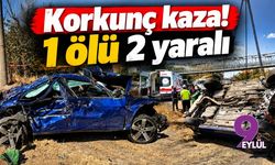 Kemalpaşa'da korkunç kaza! 1 ölü 2 yaralı