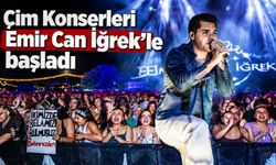 Çim Konserleri Emir Can İğrek’le başladı