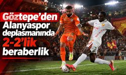 Göztepe'den Alanyaspor deplasmanında 2-2'lik beraberlik