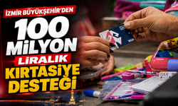 İzmir Büyükşehir’den 100 milyon liralık kırtasiye desteği
