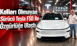 Kolları Olmayan Sürücü Tesla FSD İle Özgürlüğe Ulaştı