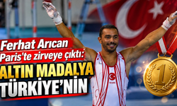 Ferhat Arıcan Paris'te zirveye çıktı: Altın madalya Türkiye'nin