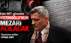 Eski MİT görevlisi Kozinoğlu’nun mezarı açılacak: Savunma notları ortaya çıktı