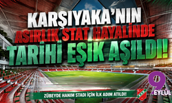 Karşıyaka Zübeyde Hanım Stadı için tarihi adım