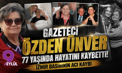 Gazeteci Özden Ünver 77 yaşında vefat etti!