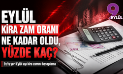 Eylül kira zam oranı ne kadar oldu, yüzde kaç? TÜİK TÜFE verileri ile ev/iş yeri Eylül ayı kira zammı hesaplama