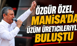Özgür Özel, Manisa'da üzüm üreticileriyle buluştu