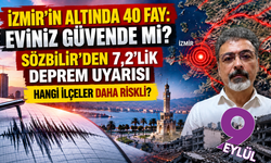 İzmir'in altında 40 fay: Uzmandan 7,2'lik deprem uyarısı