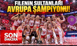 Nefes kesen maçta İtalya'yı yenen Filenin Sultanları Avrupa şampiyonu oldu