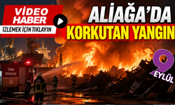 Aliağa’da korkutan yangın