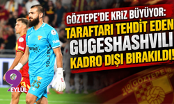 Göztepe'de kriz büyüyor: Taraftarı tehdit eden Gugeshashvili kadro dışı bırakıldı!