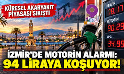İzmir’de akaryakıta yeni zam dalgası: Motorin 94 TL sınırında